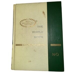 World Book Encyclopedia Volume 14 N-O 50th Anniversary 1966 Hardcover